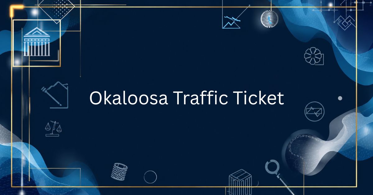 Okaloosa Traffic Ticket